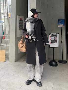 「CAMPER（カンペール）のアイテム」を使った、kurumiさん（レディース・166cm）の冬コーディネート