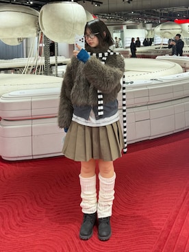 kurumiさん（レディース・166cm）の冬コーディネート