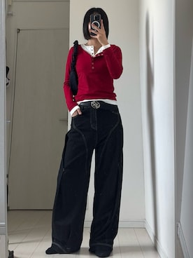 kurumiさん（骨格ウェーブ・レディース・166cm）の秋コーディネート