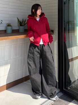 「CELINE（セリーヌ）のアイテム」を使った、kurumiさん（レディース・166cm）の春コーディネート