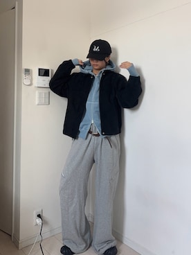 「INTER FACTORY（インターファクトリー）のアイテム（トップス）」を使った、kurumiさん（レディース・166cm）の秋コーディネート