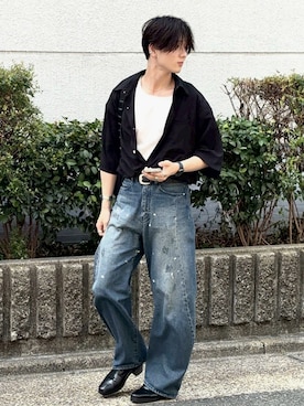 ひーらぎさん(メンズ・173cm)の夏コーディネート