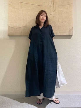 「black」｜haginoさん（レディース・152cm）の夏コーディネート