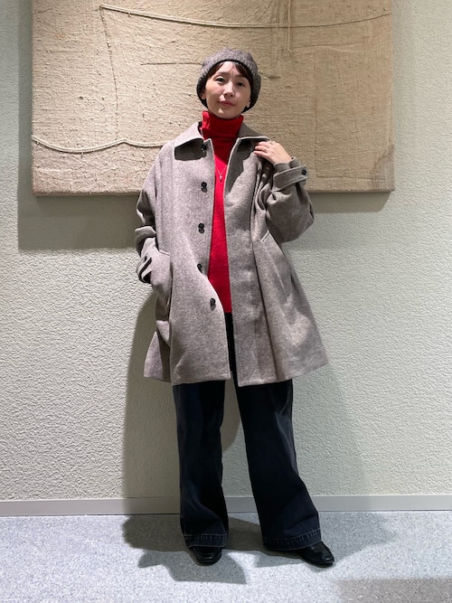 新品 かぐれ Wool short coat ショートコート Wool short coat（その他アウター）｜かぐれ（カグレ）のファッション