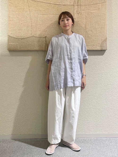 コットンクロップドパンツ