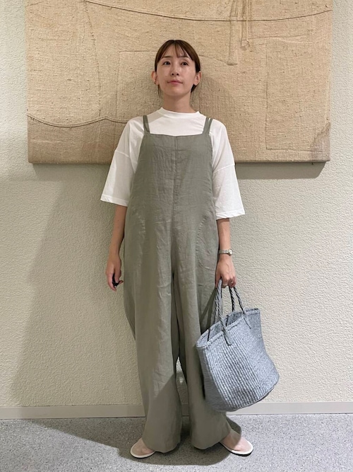リネンサロペット