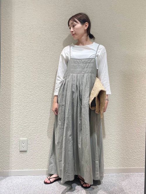 ピンタックキャミワンピース