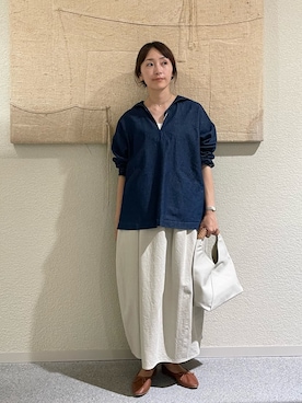 「マリン」｜haginoさん（レディース・152cm）の秋コーディネート