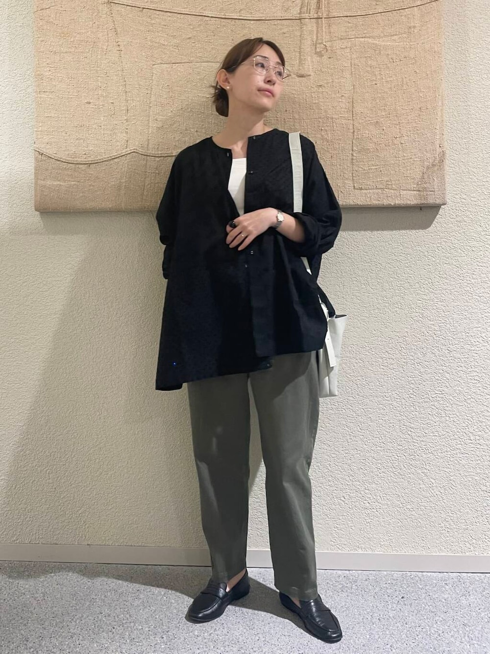 けい　かぐれ　2WAY仕様ジャガードパッチワークブラウス かぐれ（カグレ）の「『2WAY仕様』 ジャガードパッチワーク