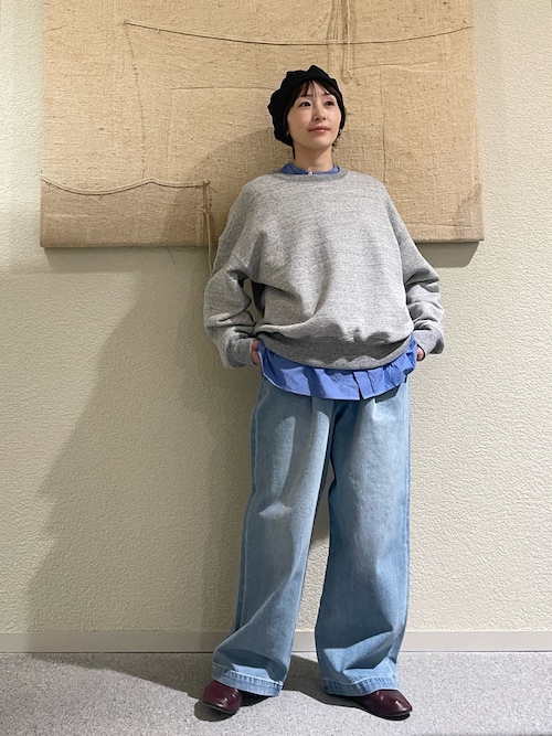 フェードデニムイージーパンツ（デニムパンツ）｜かぐれ（カグレ）の