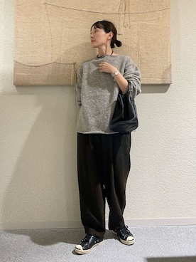 「アイテム（雑貨/ホビー）」を使った、haginoさん（レディース・152cm）の秋コーディネート