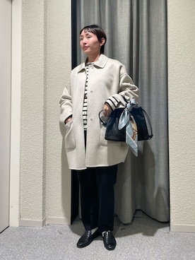 「アイテム（雑貨/ホビー）」を使った、haginoさん（レディース・152cm）の秋コーディネート