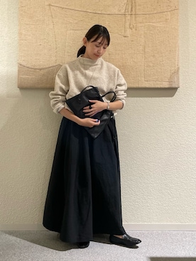 「アイテム（その他雑貨）」を使った、haginoさん（レディース・152cm）の秋コーディネート
