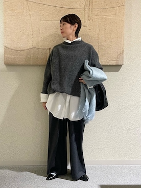 「アイテム（雑貨/ホビー）」を使った、haginoさん（レディース・152cm）の秋コーディネート