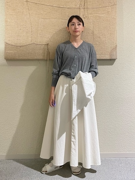 「アイテム（バンダナ/スカーフ）」を使った、hagino421さん（レディース・152cm）の夏コーディネート