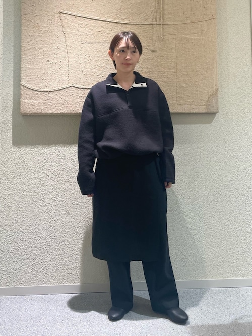 ウールコットンフリースプルオーバー（その他トップス）｜かぐれ