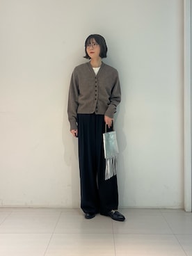 「ニット/セーター」｜araiさん（レディース・161cm）の秋コーディネート