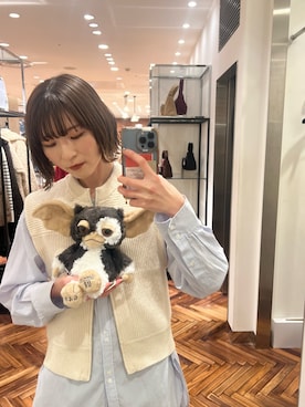 「アイテム（その他雑貨）」を使った、araiさん（レディース・161cm）の冬コーディネート