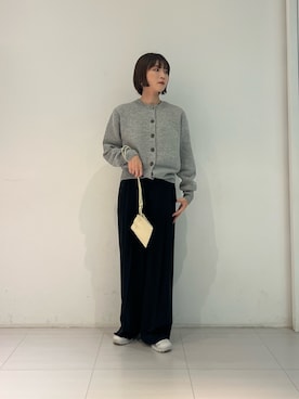 「アイテム（財布/小物）」を使った、araiさん（レディース・161cm）の秋コーディネート