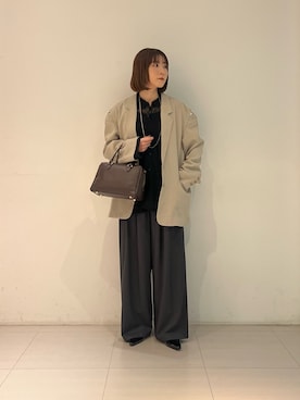 araiさん（レディース・161cm）の冬コーディネート