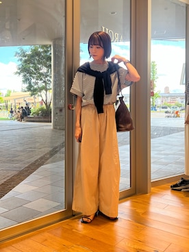 「かぐれ（カグレ）のアイテム」を使った、araiさん（レディース・161cm）の夏コーディネート