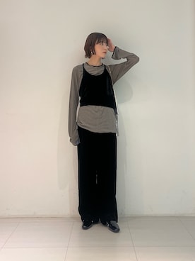 「アイテム（その他トップス）」を使った、araiさん（レディース・161cm）の夏コーディネート