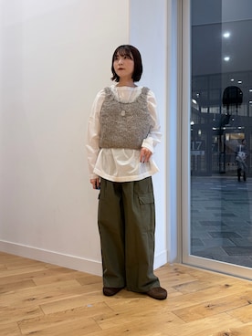 「REMME（レメ）のアイテム」を使った、araiさん（レディース・161cm）の秋コーディネート
