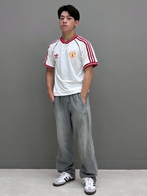 adidasアディカラー ルーズ トラックパンツ デニム ストーン / アディダスオリジナルス adidas Originals