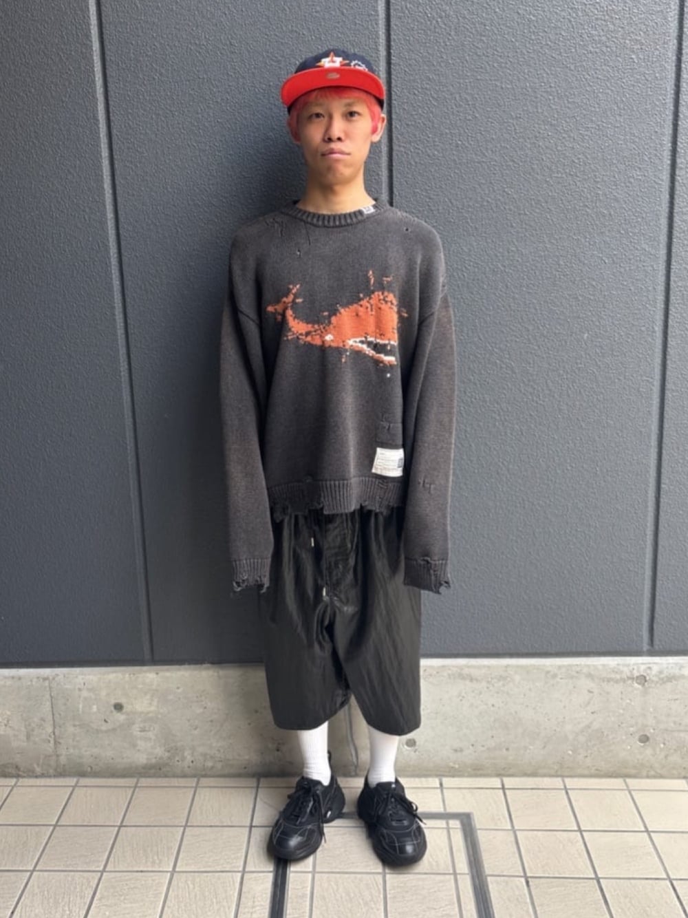 「FR(13)NDSのFR(13)NDS /フレンズ/テンセルコーティング ショーツ（その他パンツ、ブラック系）」を使った、tou1109さん（メンズ・163cm）の夏コーディネートの1枚目の写真