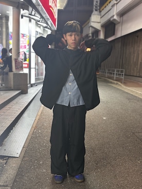 「アイテム（ジャケット/アウター）」を使った、tou1109さん（メンズ・163cm）の秋コーディネート