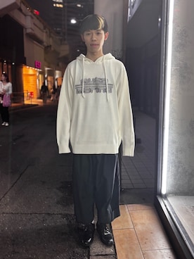 「アイテム（ニット/セーター）」を使った、tou1109さん（メンズ・163cm）の秋コーディネート