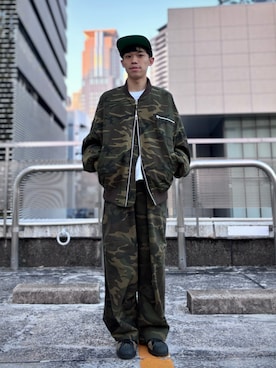 「アイテム（トップス）」を使った、tou1109さん（メンズ・163cm）の秋コーディネート