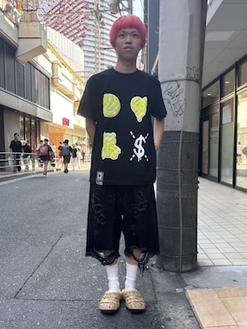「ROYAL FLASH（ロイヤルフラッシュ）のアイテム」を使った、tou1109さん（メンズ・163cm）の夏コーディネート