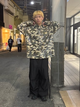 「アイテム（シャツ/ブラウス）」を使った、tou1109さん（メンズ・163cm）の夏コーディネート