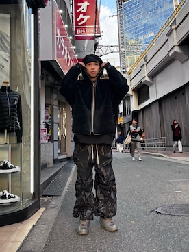 「ROYAL FLASH（ロイヤルフラッシュ）のアイテム」を使った、tou1109さん（メンズ・163cm）の冬コーディネート