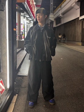 「アイテム（ジャケット/アウター）」を使った、tou1109さん（メンズ・163cm）の秋コーディネート
