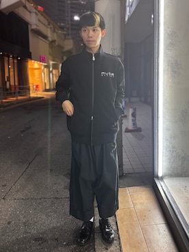 「アイテム（ブルゾン）」を使った、tou1109さん（メンズ・163cm）の秋コーディネート