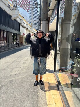 「ROYAL FLASH（ロイヤルフラッシュ）のアイテム（ジャケット/アウター）」を使った、tou1109さん（メンズ・163cm）の春コーディネート