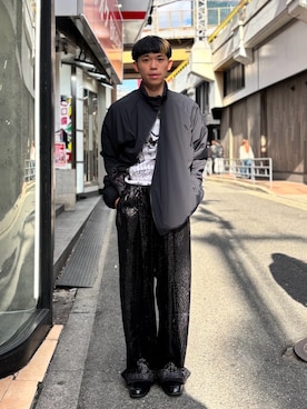 「アイテム（ジャケット/アウター）」を使った、tou1109さん（メンズ・163cm）の秋コーディネート