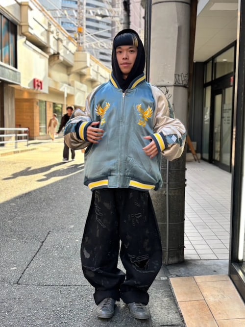 el conductorH/コンダクター/別注 Embroidered Sourvenir JKT