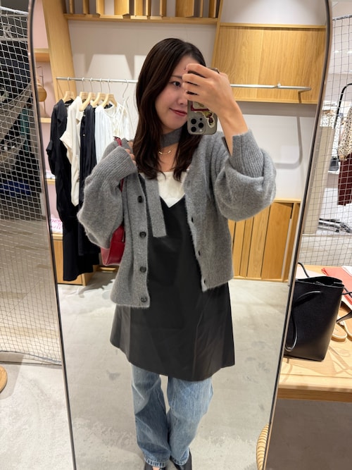 SHENERY（シーナリー） ブラウス シャツ 「レイヤードにも」レザー