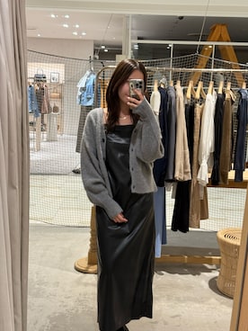 「アイテム（ワンピース/ドレス）」を使った、ran_158cmさん（レディース・158cm）の秋コーディネート