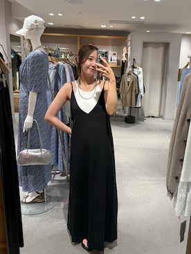 「アイテム（ワンピース）」を使った、ran_158cmさん（レディース・158cm・20代）の夏コーディネート