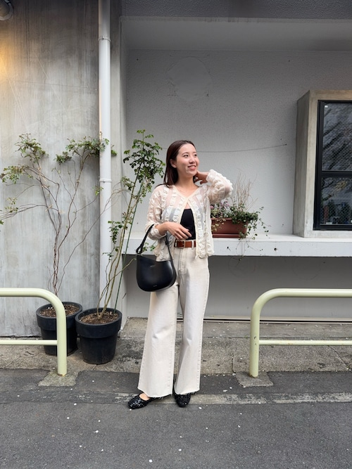《程よいルーズ感》《旬のスタイリングに》ワイドデニムパンツ