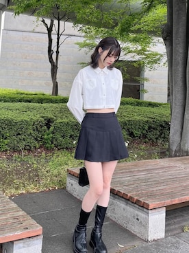 みさきさん（レディース・172cm）の秋コーディネート
