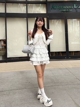 ひろさん（骨格ナチュラル・レディース・155cm）の夏コーディネート