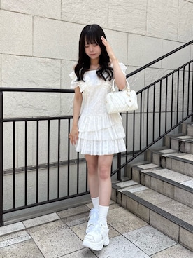 「参戦服」｜ひろさん（レディース・155cm）の夏コーディネート