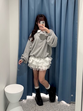 「OLIVE des OLIVE（オリーブデオリーブ）のアイテム」を使った、ひろさん（レディース・155cm）の春コーディネート