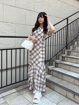 「参戦服」｜ひろさん（レディース・155cm）の夏コーディネート