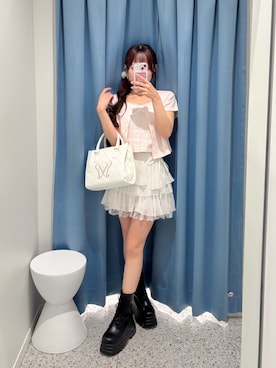 「アイテム（アンサンブル）」を使った、ひろさん（レディース・155cm）の夏コーディネート
